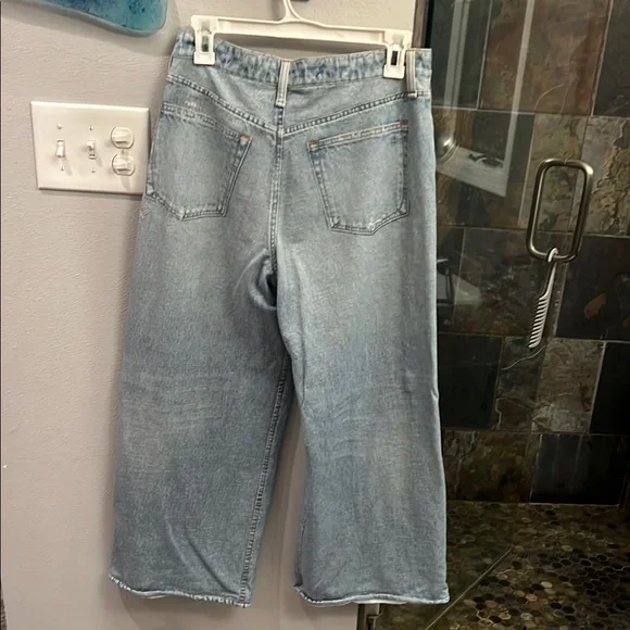 Rag & Bone Miramar Terry Sofie Wide leg ankle length pants - Picture 4 of 8